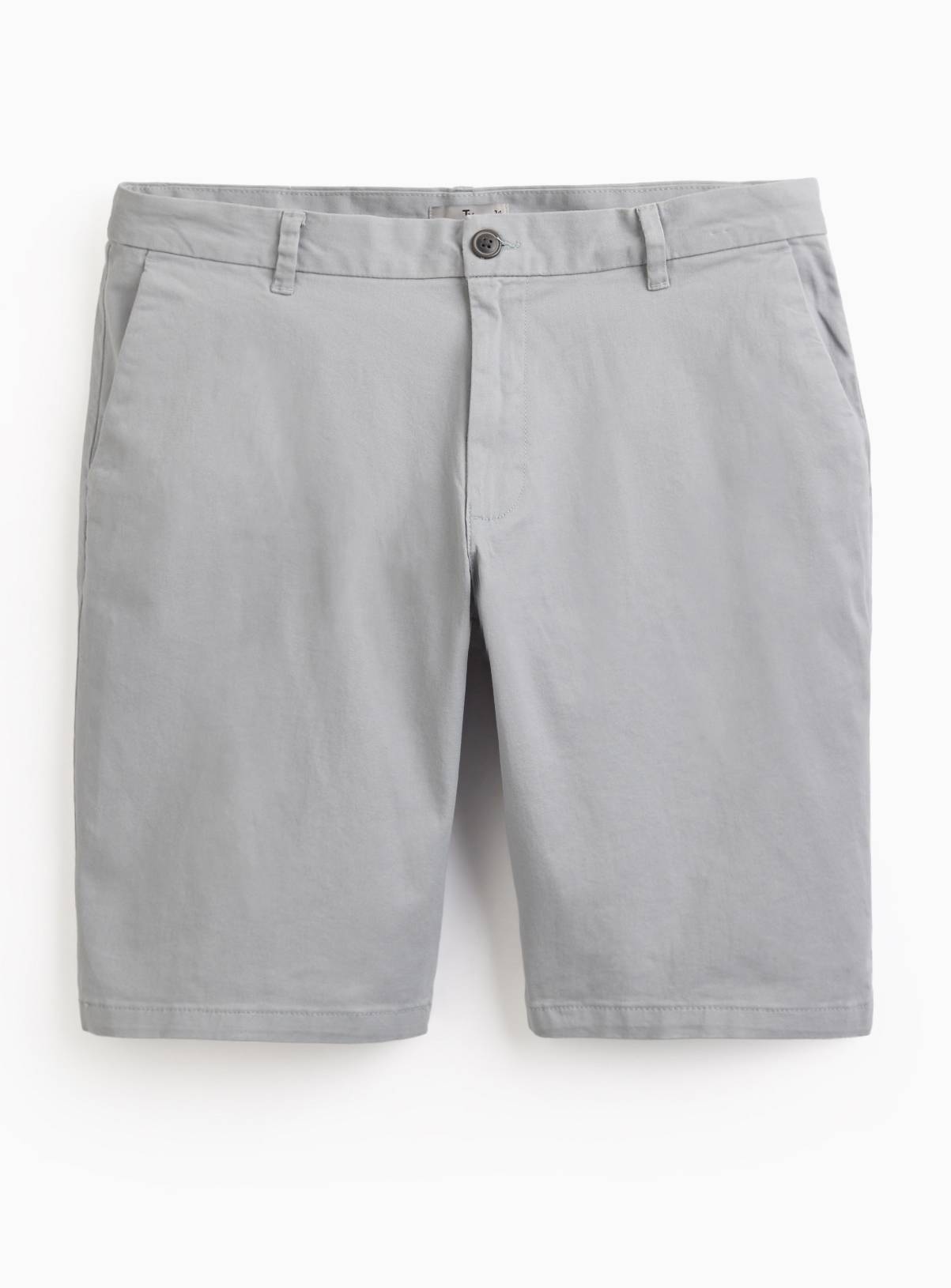 Light Blue Longer Length Chino Shorts 50 - Image 3